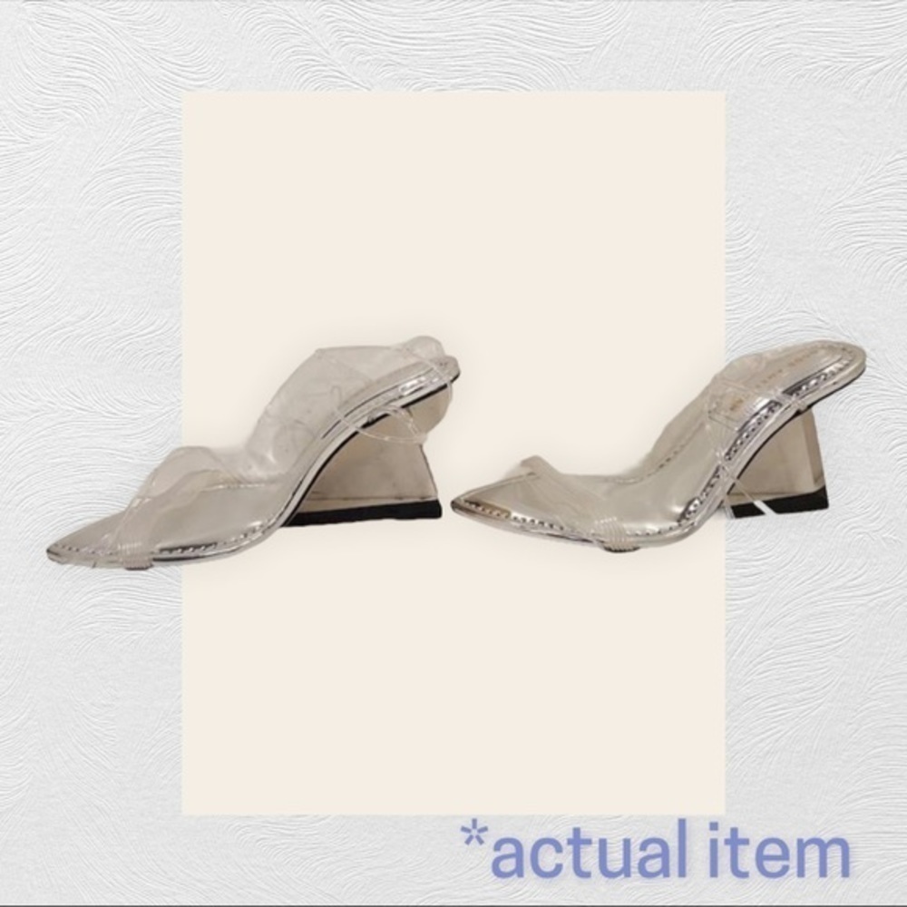 💜 NEW good american cinder-F*cking-Rella wedge 7 SOLD OUT 💜 - Picture 9 of 16
